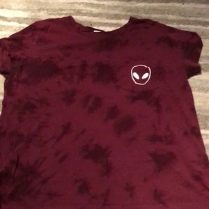 Alien shirt from zumiez